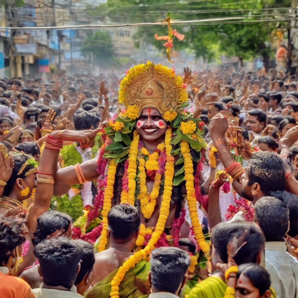 Bonalu in Telangana
