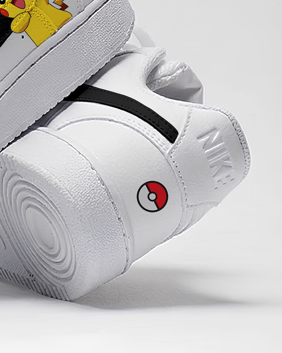 Thumbnail: Custom Nike Sneaker court vision air force pokemon pikachu