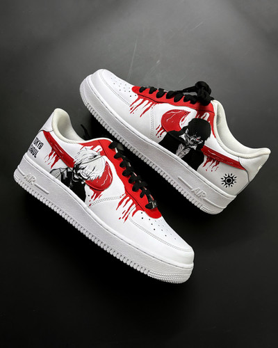 Tokyo Ghoul Af1 Nike Air Force Tokyo Ghoul