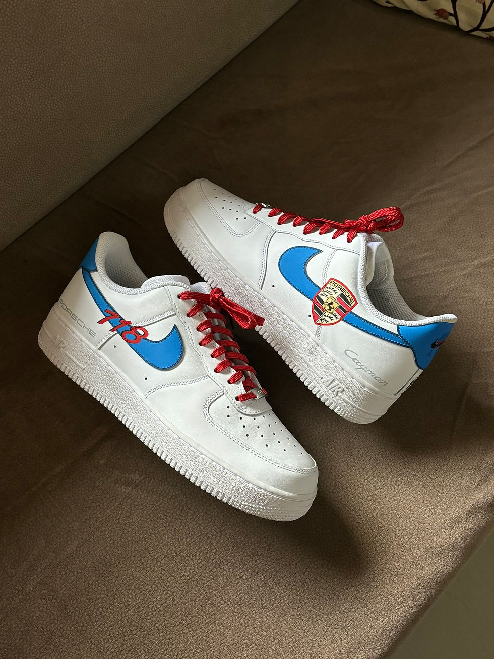 Thumbnail: Custom Nike Air Force 1 Porsche 718 911