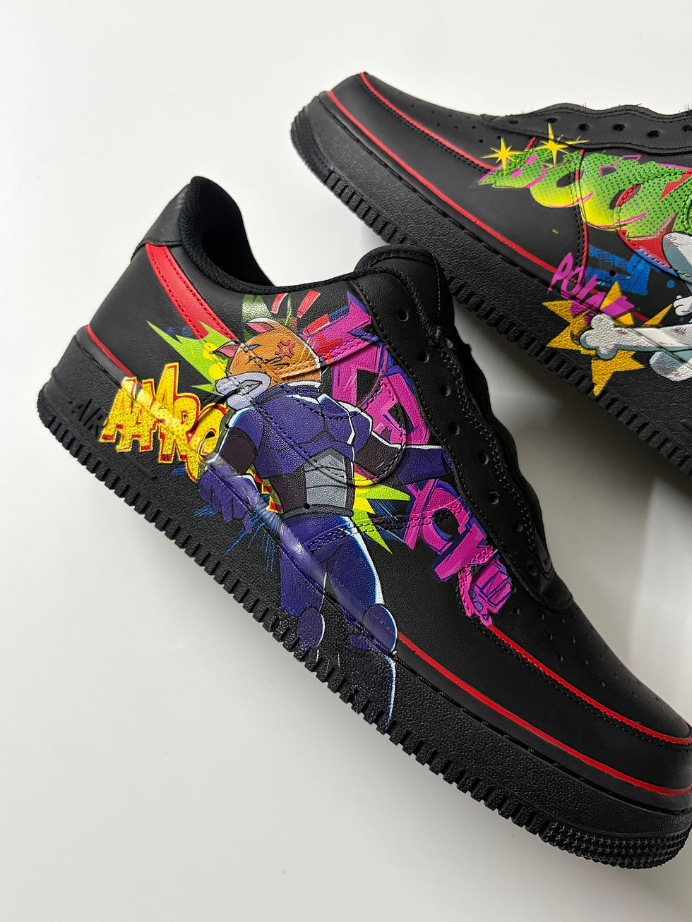 Thumbnail: Nike Air Force 1 : Black Mew [SAMPLE] [UK9.5]