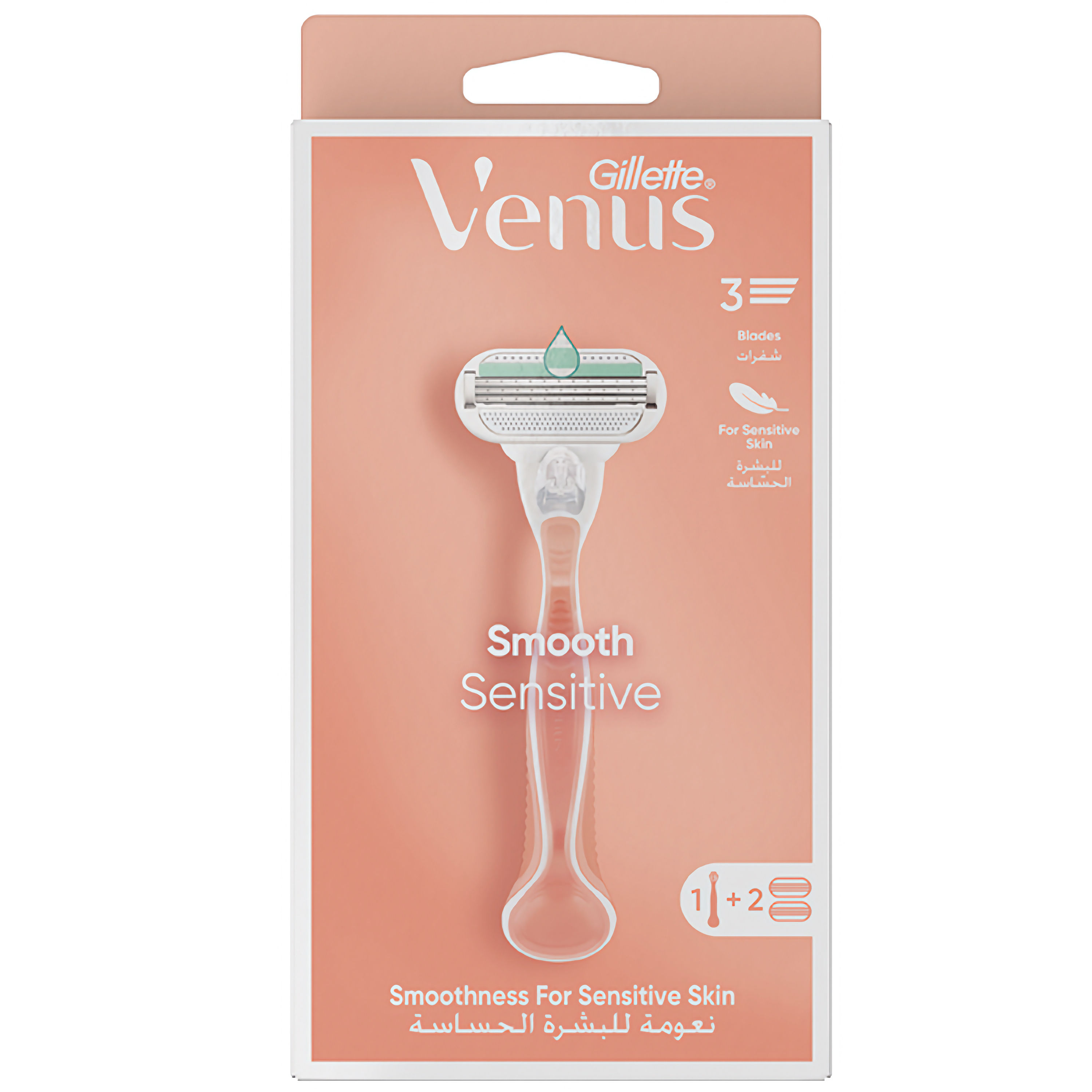 Venus Smooth Sensitive 2up