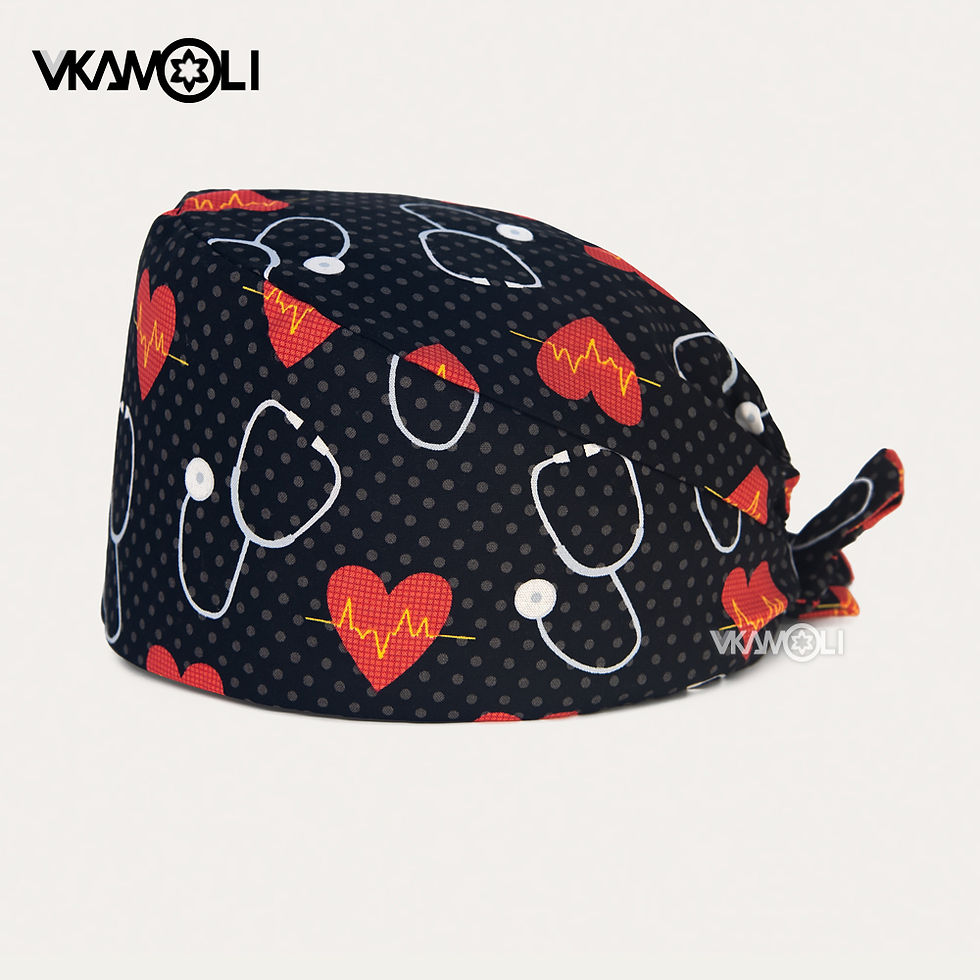 Thumbnail: Medical Brain Pattern Series Printed Surgical Caps  Doctor and Nurse Head Caps 1