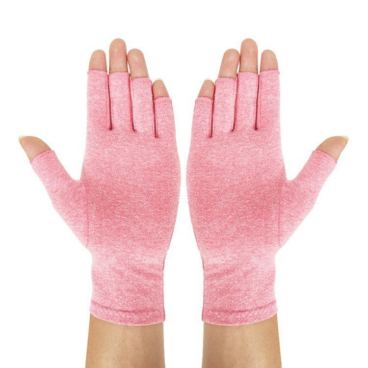 Thumbnail: Gloves for men and women Comfortable open fingers for rheumatoid osteoarthritis 