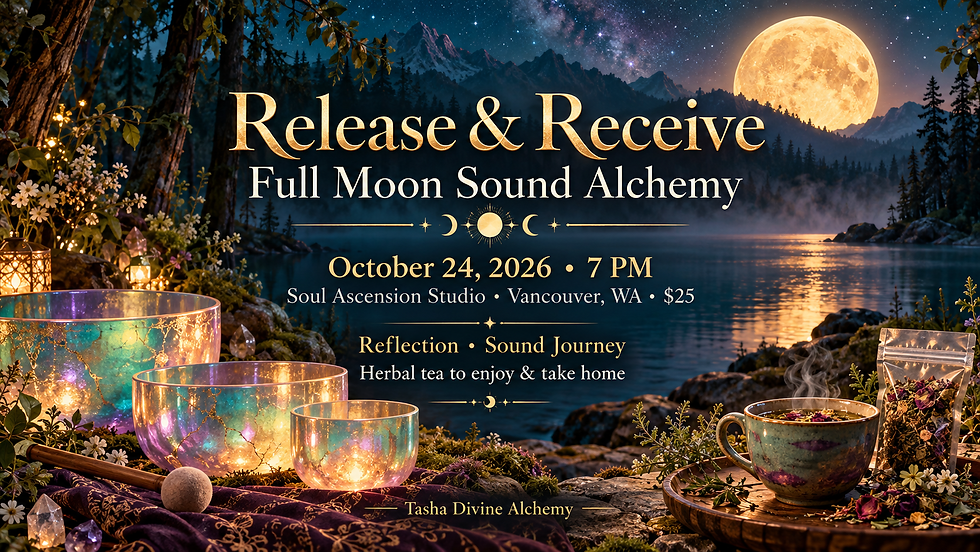 Release & Receive: Full Moon Sound Alchemy