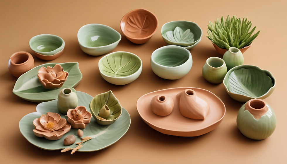 Nature-Inspired Ceramic Bazaar