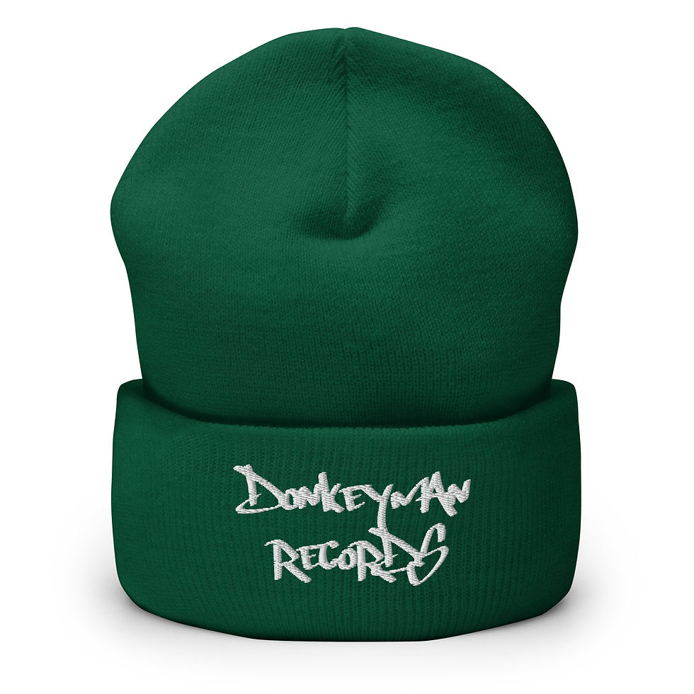 Thumbnail: Donkeyman Records Cuffed Beanie