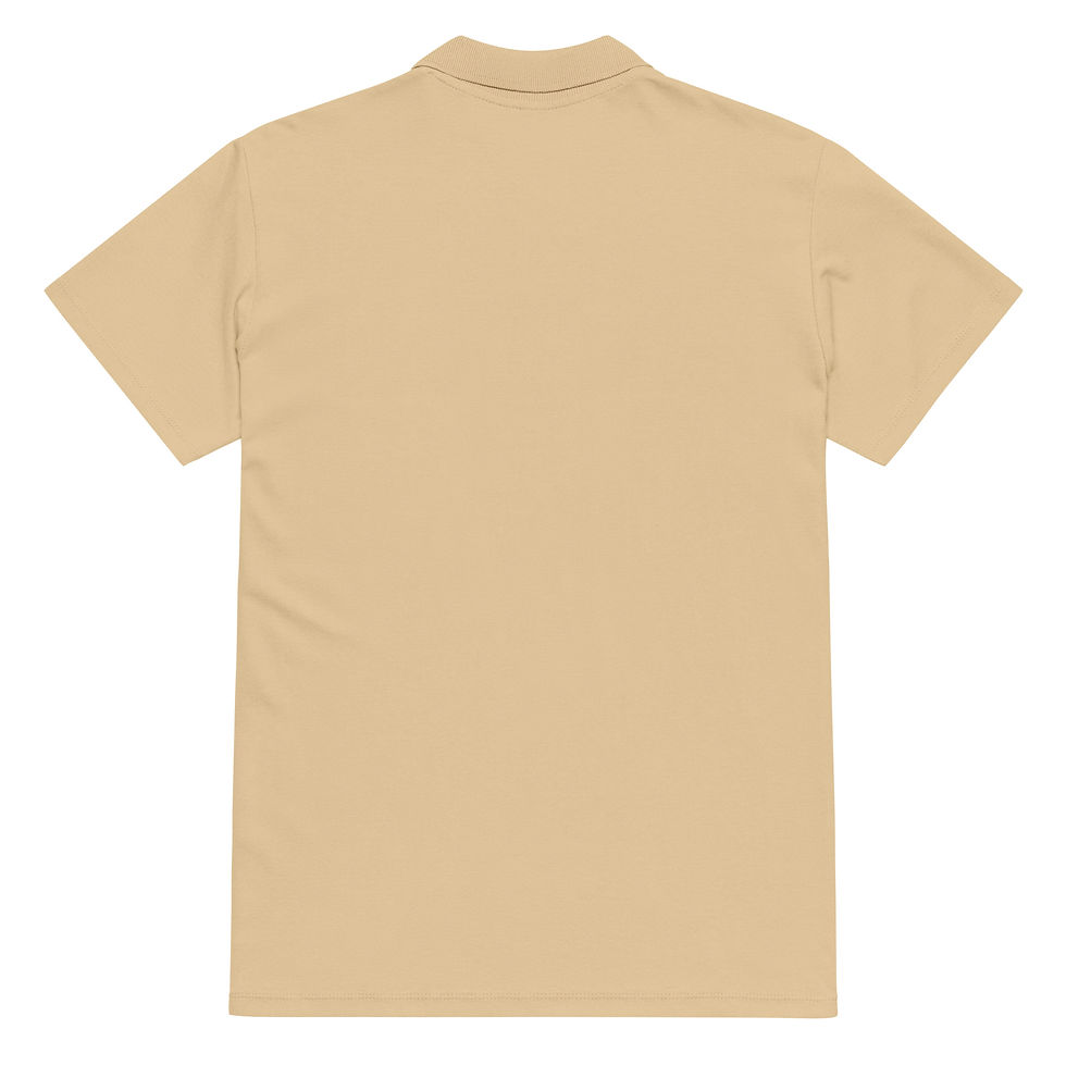 Thumbnail: Donkeyman Records Logo Premium pique polo shirt