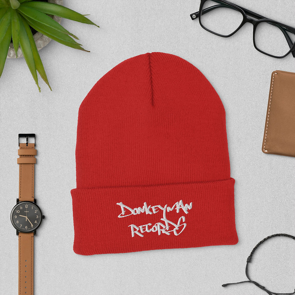 Thumbnail: Donkeyman Records Cuffed Beanie