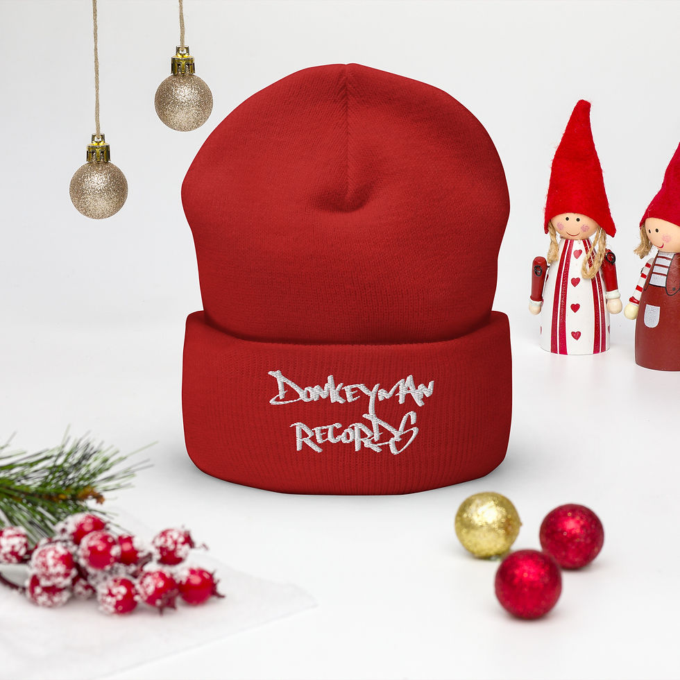 Thumbnail: Donkeyman Records Cuffed Beanie