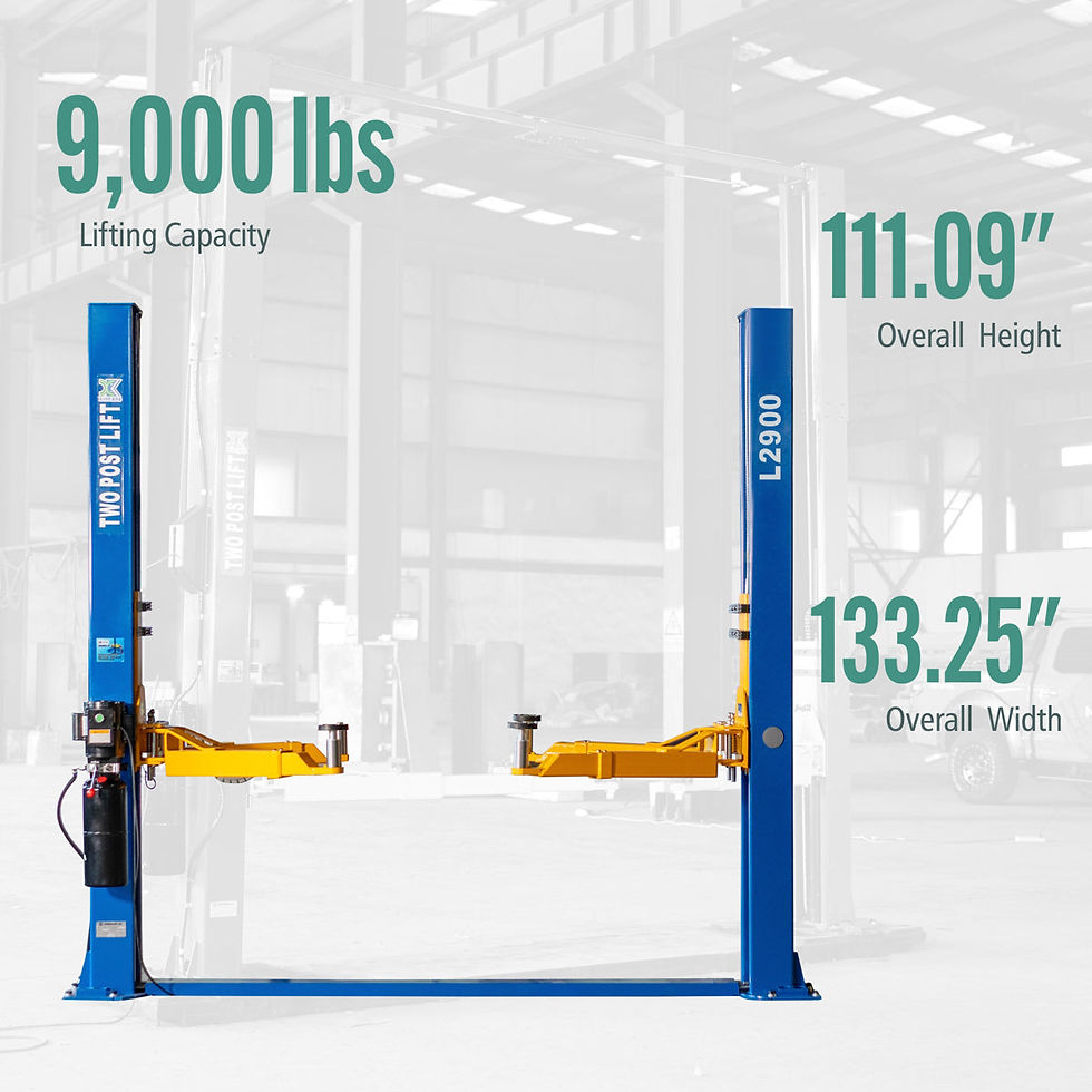 Thumbnail: XK L2900 Two Post 9,000 lb Car Lift Auto Truck Hoist Industry Leading 220