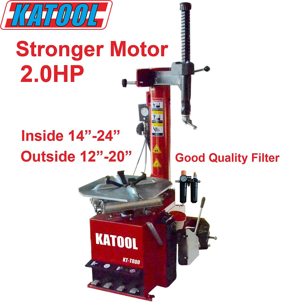 Thumbnail: Katool KT-T800 Tire Changer + KT-B750 Wheel Balancer Combo