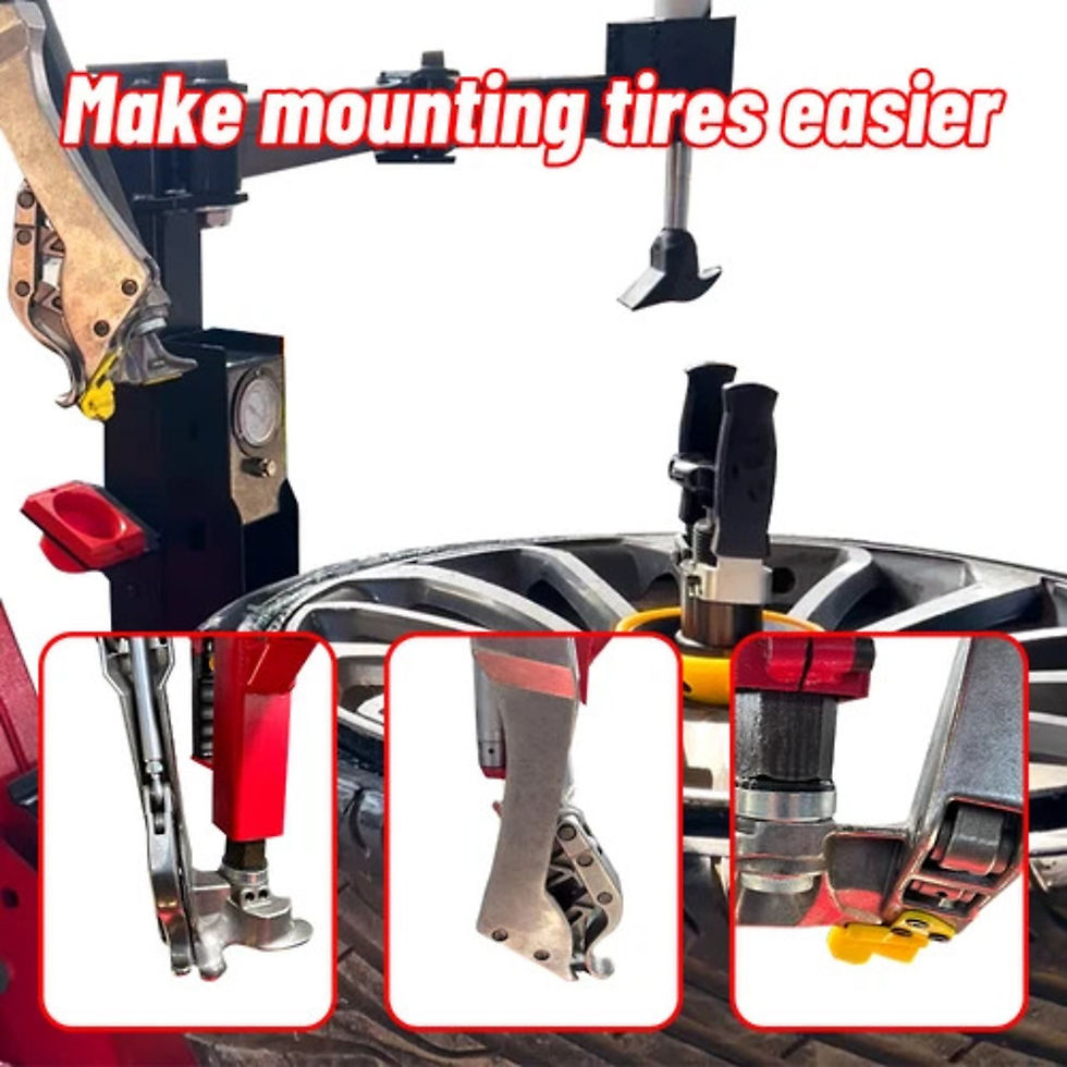 Thumbnail: Katool KT-T880 Center Post Tire Changer + KT-B700 Wheel Balancer Combo