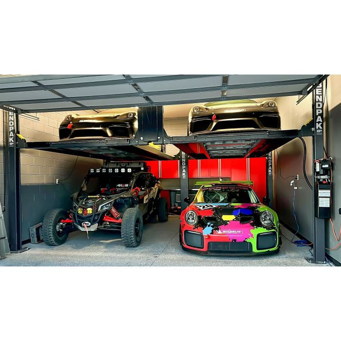 BendPak PL-12000DP 12,000 lb Tall-Rise Parking Lift