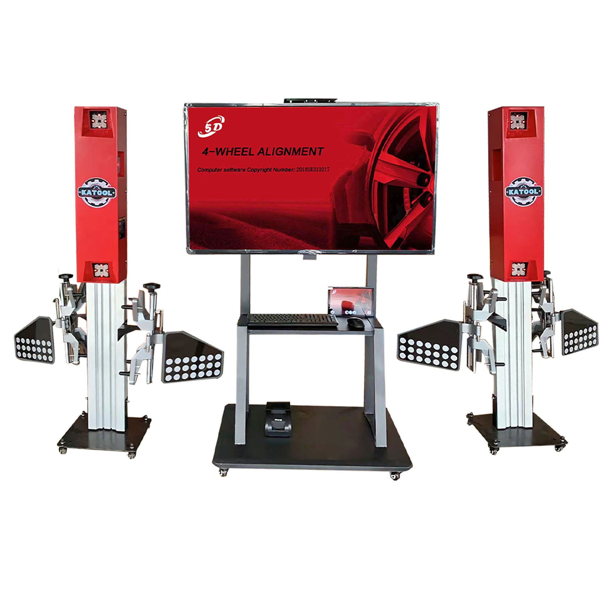 Katool KT-5DA 3D Wheel Alignment Machine – Wheel Alignment System for Shops