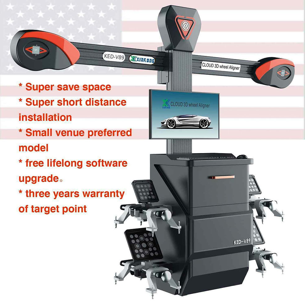 V89 Wheel Alignment Machine 3D Tire Aligner System