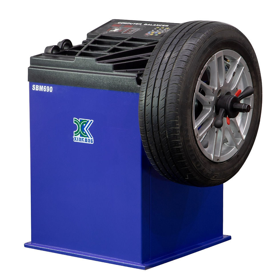 Thumbnail: XK Wheel Balancer Heavy Duty 690 – Digital Wheel Balancing Machine for Shops
