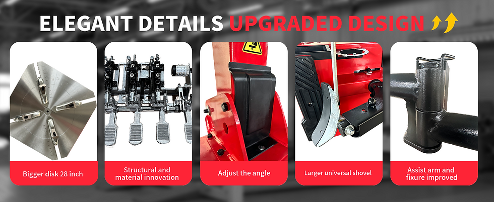 Thumbnail: Katool KT-T850 Tilt-Back Tire Changer 14"-28" Rims