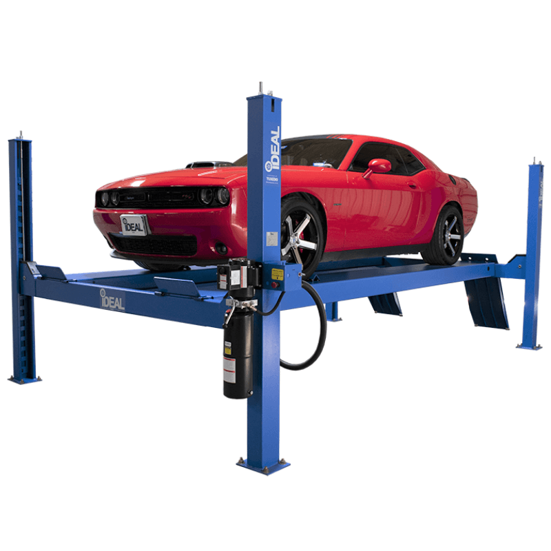 iDEAL FP14KC-X 14,000 lb 4-Post Car Lift – Storage & Service Hoist