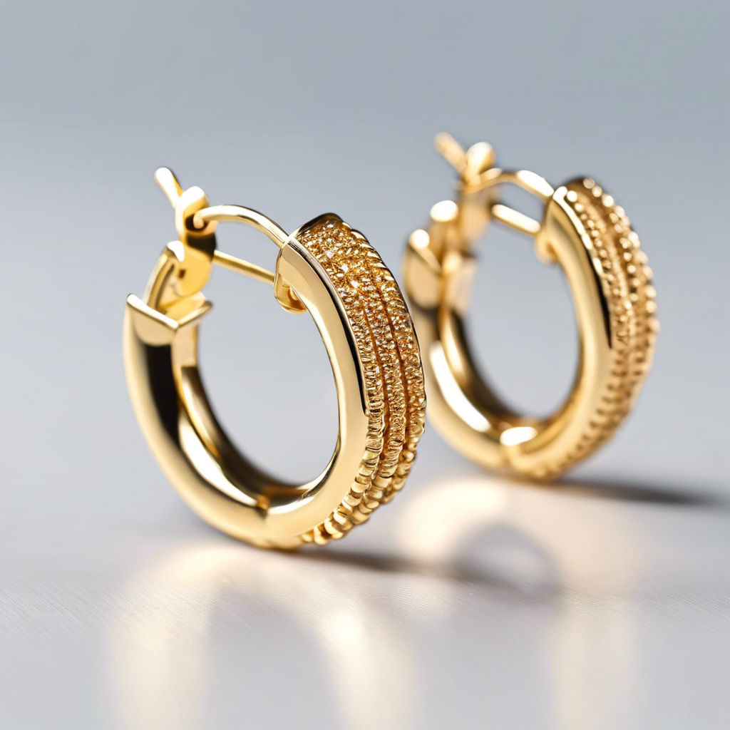18K Gold Earrings