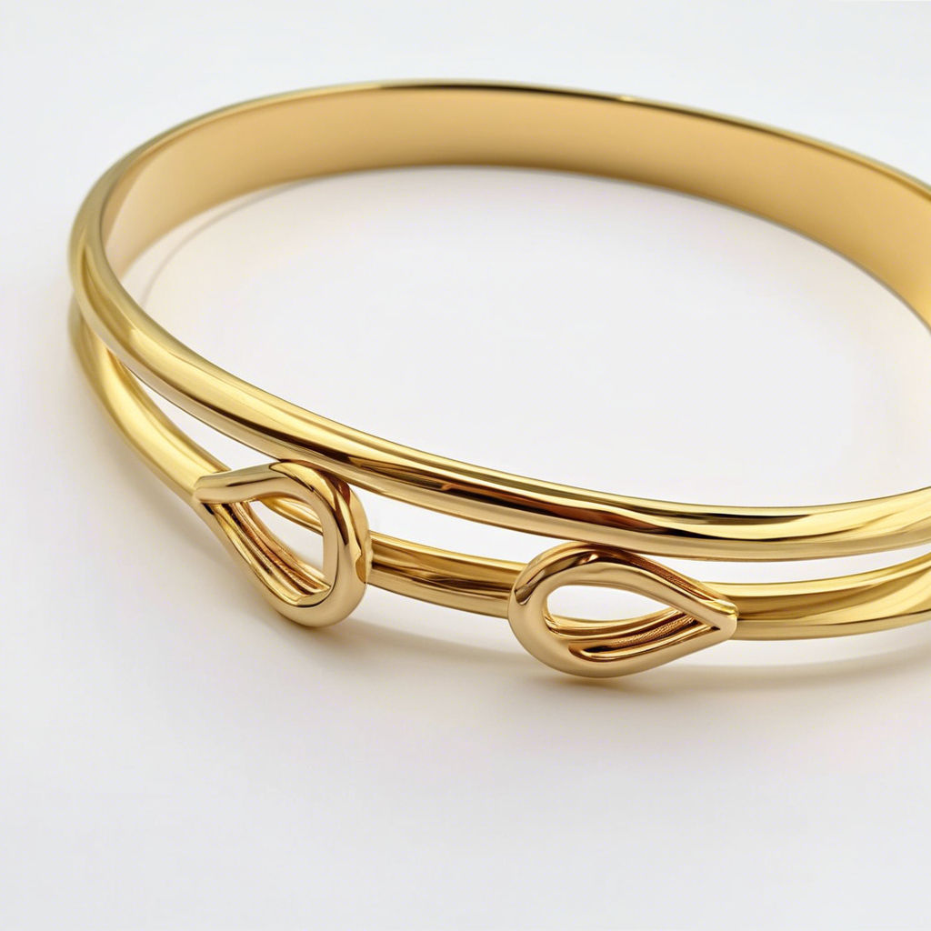 22K Gold Bangle