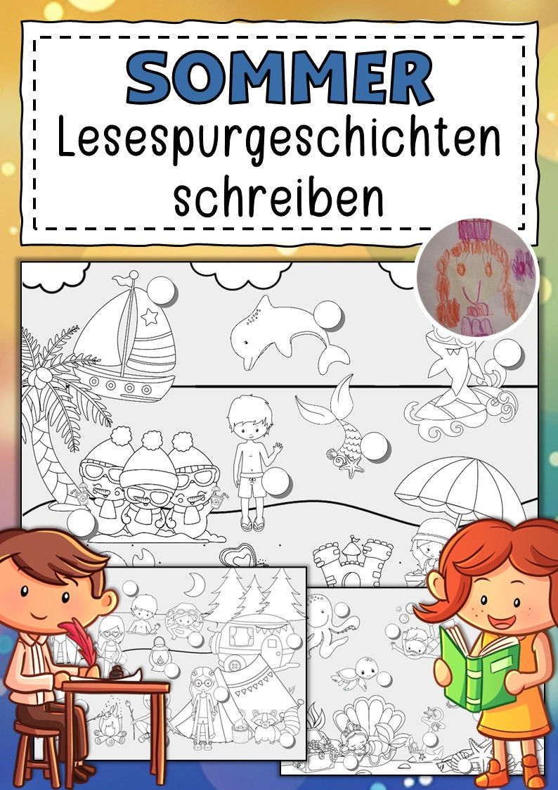 Kreative Schreibidee Sommer Grundschule