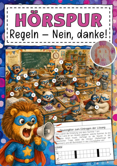 Hörspurgeschichte Klassenregeln Grundschule