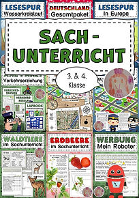 Unterrichtsmaterial für den Sachunterricht in der 3. und 4. Klasse