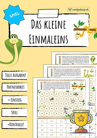 Unterrichtsmaterial für den Mathematikunterricht zum Thema Einmaleins