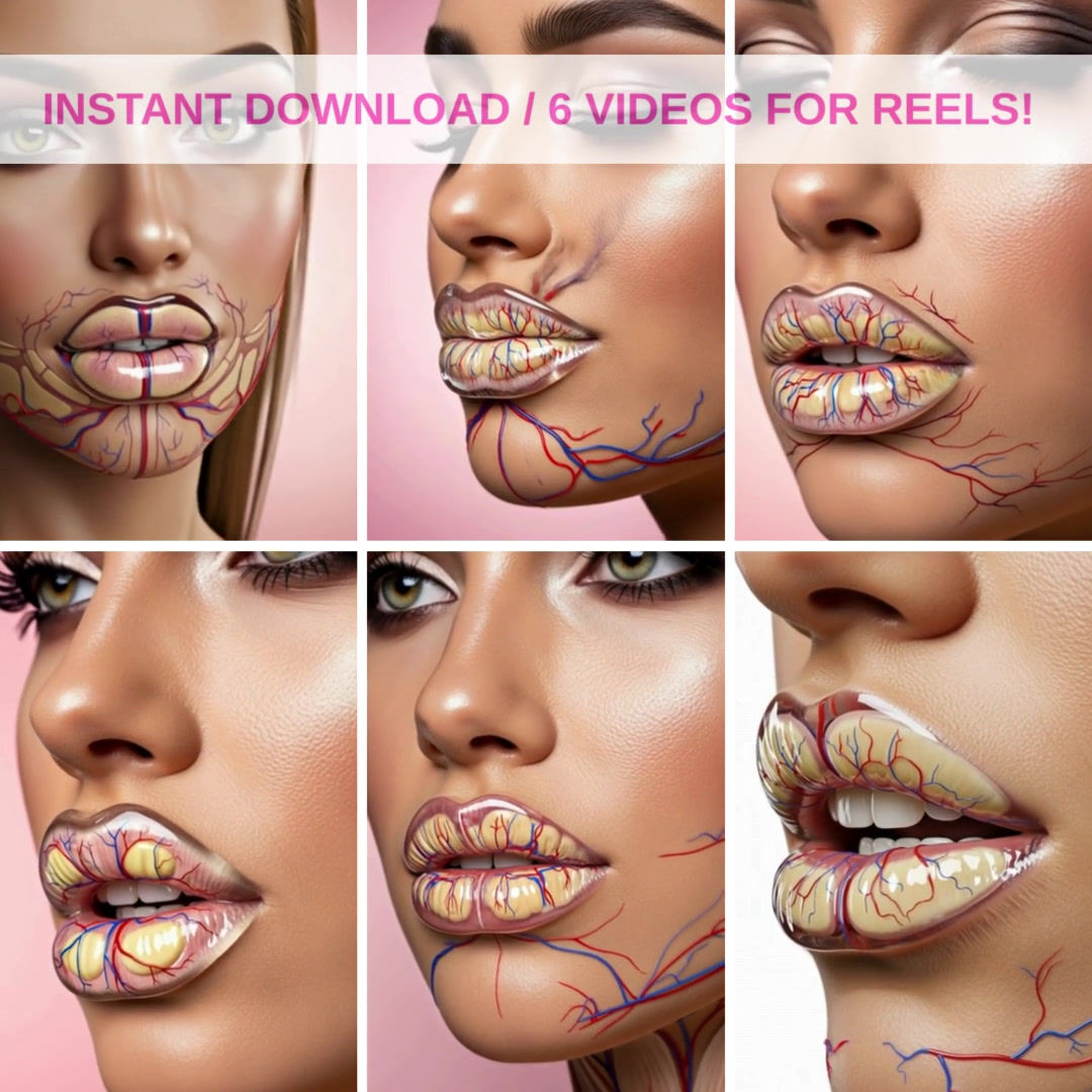 Lip Anatomy - 6 VIDEOS