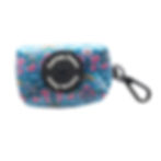 Floral dog waste bag dispenser, Aurora Paws
