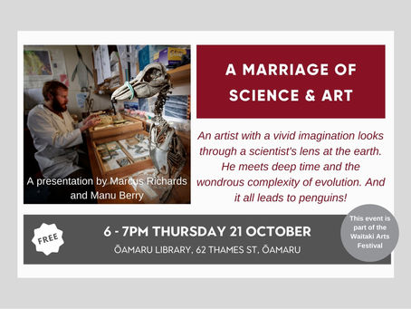 21.10.21 Public talk: A MARRIAGE OF SCIENCE & ART