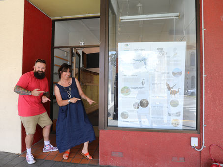 Pop-up shop excitement