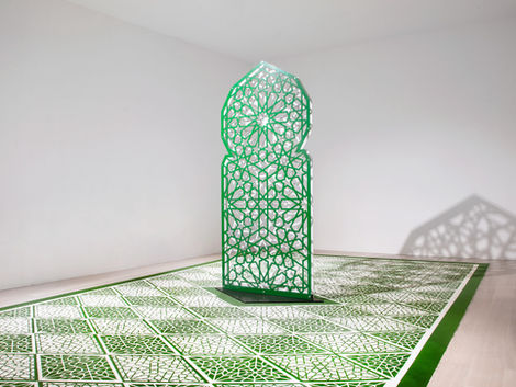 Vernissage 24 october h 5-8 pm. Mohammed El Hajoui solo show. Critical text by Emanuela Zanon. Studio la Linea Verticale contemporary art gallery in Bologna, Italy