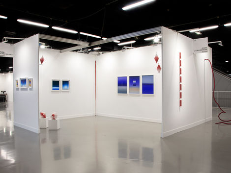 miart milano con valentina palmi e francesca dondoglio, sezione emergenti a cura di attilia fattori franchini, emergent, milano art fair, studio la linea verticale bologna