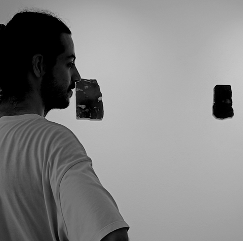 Jacopo Risaliti artista della galleria Studio la Linea Verticale di Bologna. Iranian artist, emergent, contemporary art, arte contemporanea, italy, art prize, contemporary art gallery, galleria d'arte contemporanea emilia romagna.