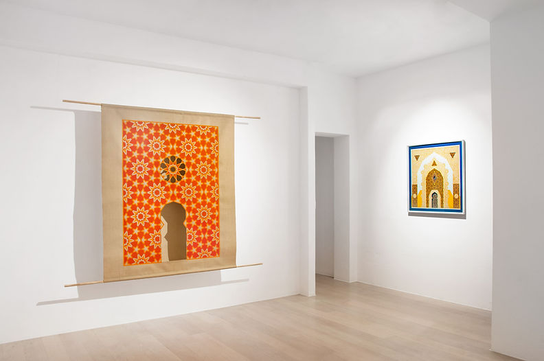 Mohammed El Hajoui solo show, Studio la Linea Verticale Bologa, Finito-Atba-Infinito 5.jpg