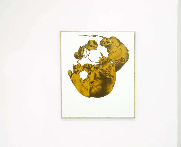 ArtVerona Studio la Linea Verticale 2024, main section, young artists artisti emergenti Fiera Arte Contemporanea Verona, Bologna. Alberto Colliva, Senza titolo, 1992-93, olio su tela, 65x56 cm