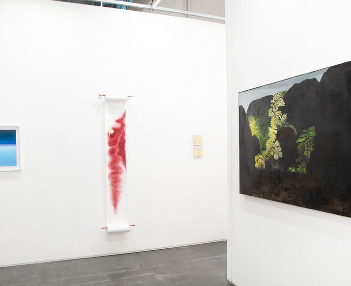 Studio la Linea Verticale ad ArtVerona 2024, Verona fiera d'arte contemporanea, con opere di Francesca Dondoglio, Navid Azimi Sajadi, Sofia Degli Esposti, Claudio Valerio, Valentina Palmi, Monica Mazzone, Alberto Colliva. Contemporary Art Fair Bologna Gallery emergent Artists Mart Museo rovereto premio Vaf-Stiftung