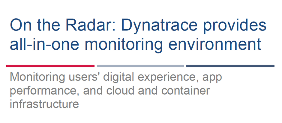 All-in-one monitoring - Whitepaper
