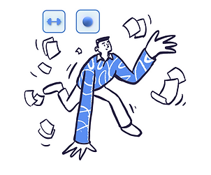 Illustration of Boy juggling the impact of gender stereotypes
