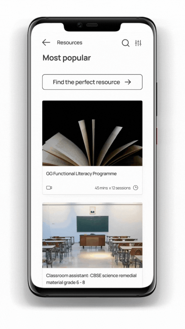 Feature 2: Planning canvas mockup video