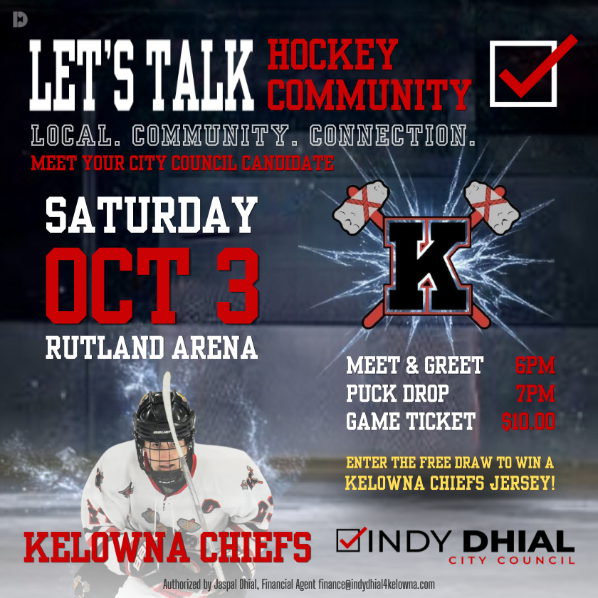 Hockey & Community: Meet & Greet with Indy Dhial