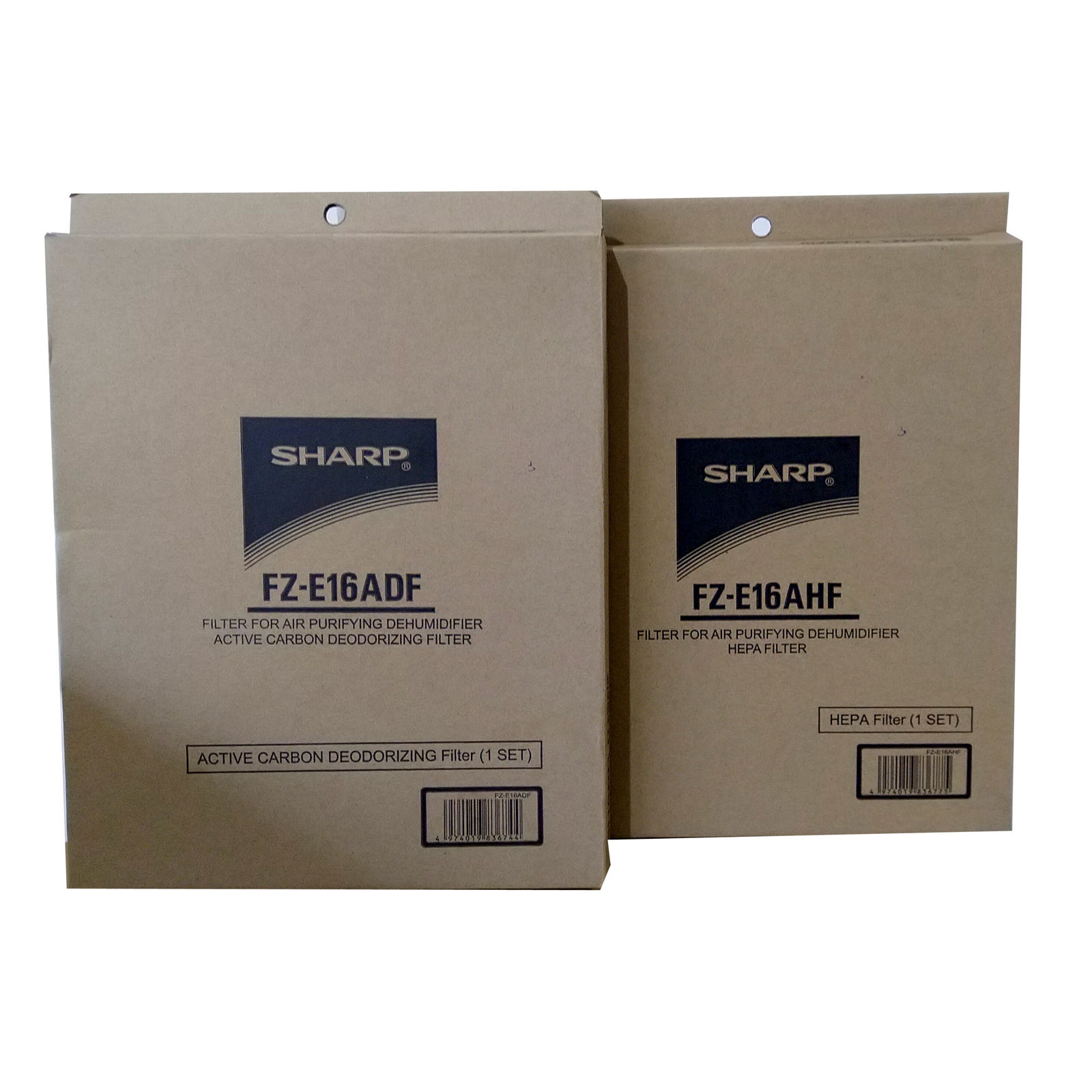 HEPA & Carbon Filter Set containing FZ-E16AHF & FZ-E16ADF