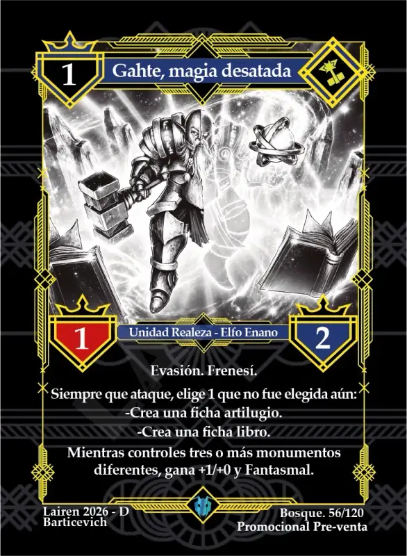 056 GAHTE, MAGIA DESATADA PROMO PREVENTA