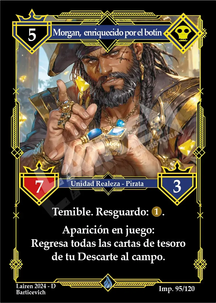 095 MORGAN, ENRIQUECIDO POR EL BOTIN PRECON