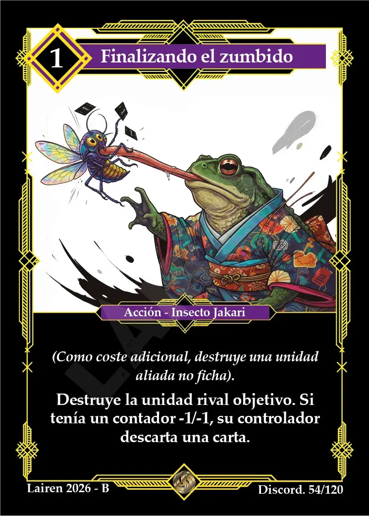 054 FINALIZANDO EL ZUMBIDO FOIL