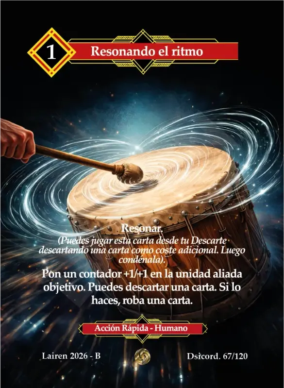 067 RESONANDO EL RITMO FULL ART