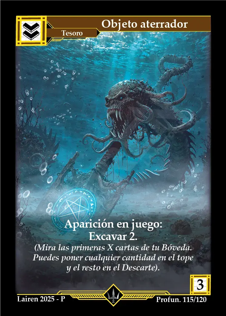 115 OBJETO ATERRADOR