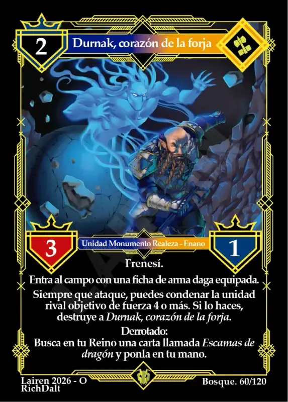 060 DURNAK, CORAZON DE LA FORJA